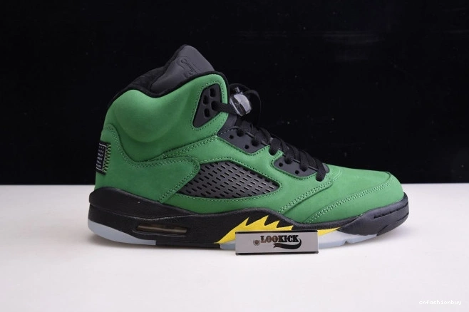 Oregon SE Air 5 CK6631-307 Ducks Jordan 0803